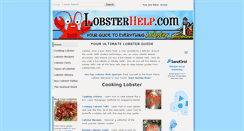 Desktop Screenshot of lobsterhelp.com